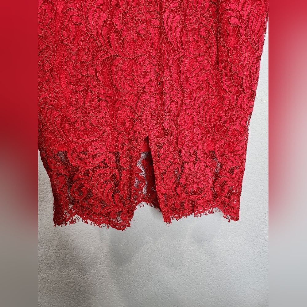 Red Lace Valentine’s Day Dress - Picture 3 of 7